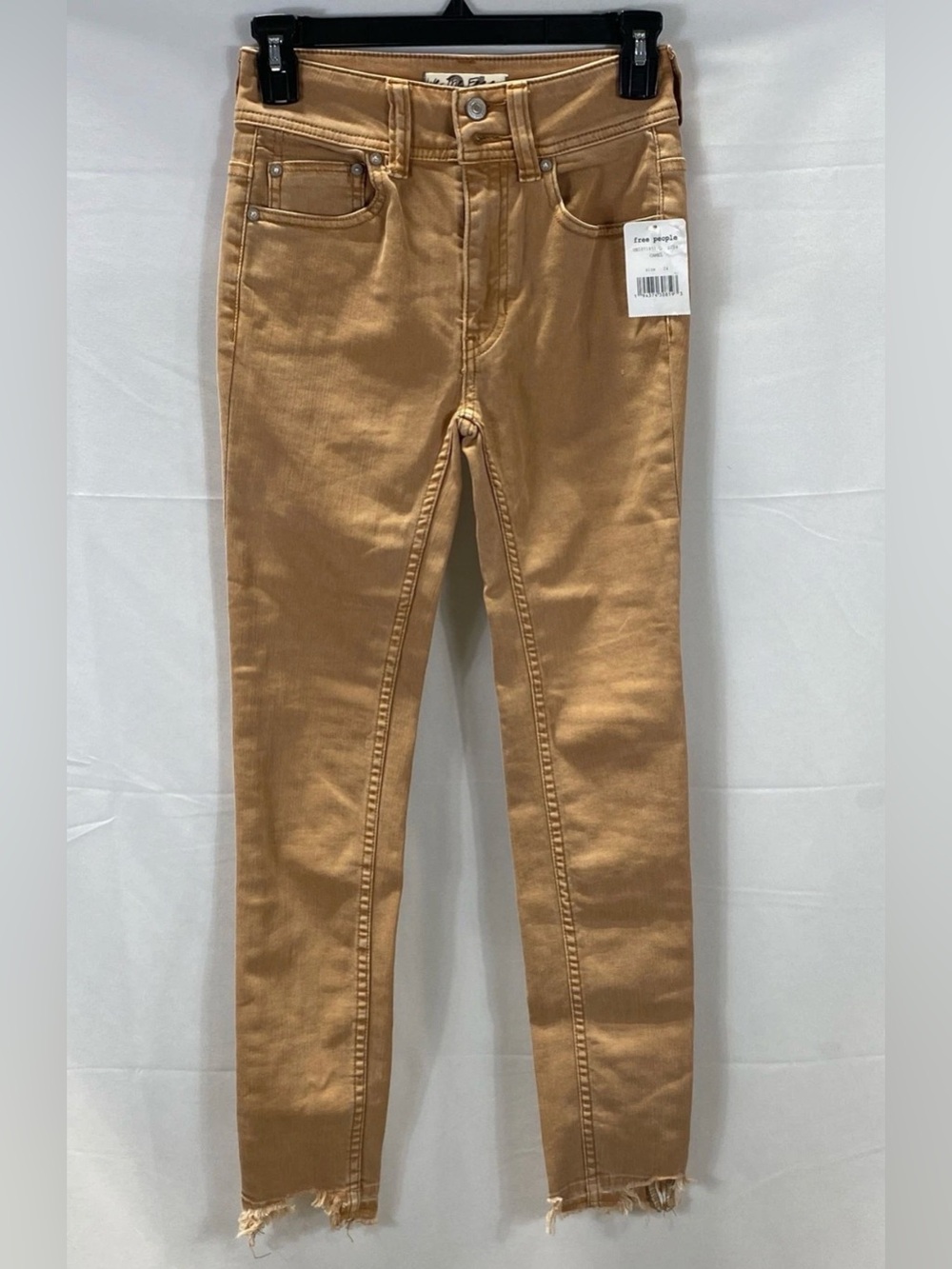 Free People We The Free High-Rise Jeggings Camel, NWT, Size 24